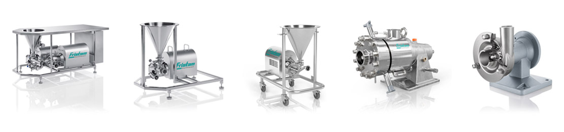 Fristam Powder Mixers, Shear Blenders and Colloid Mixers
