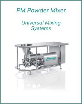 Photo of Fristam product PM Powder Mixer, a universal mixing system